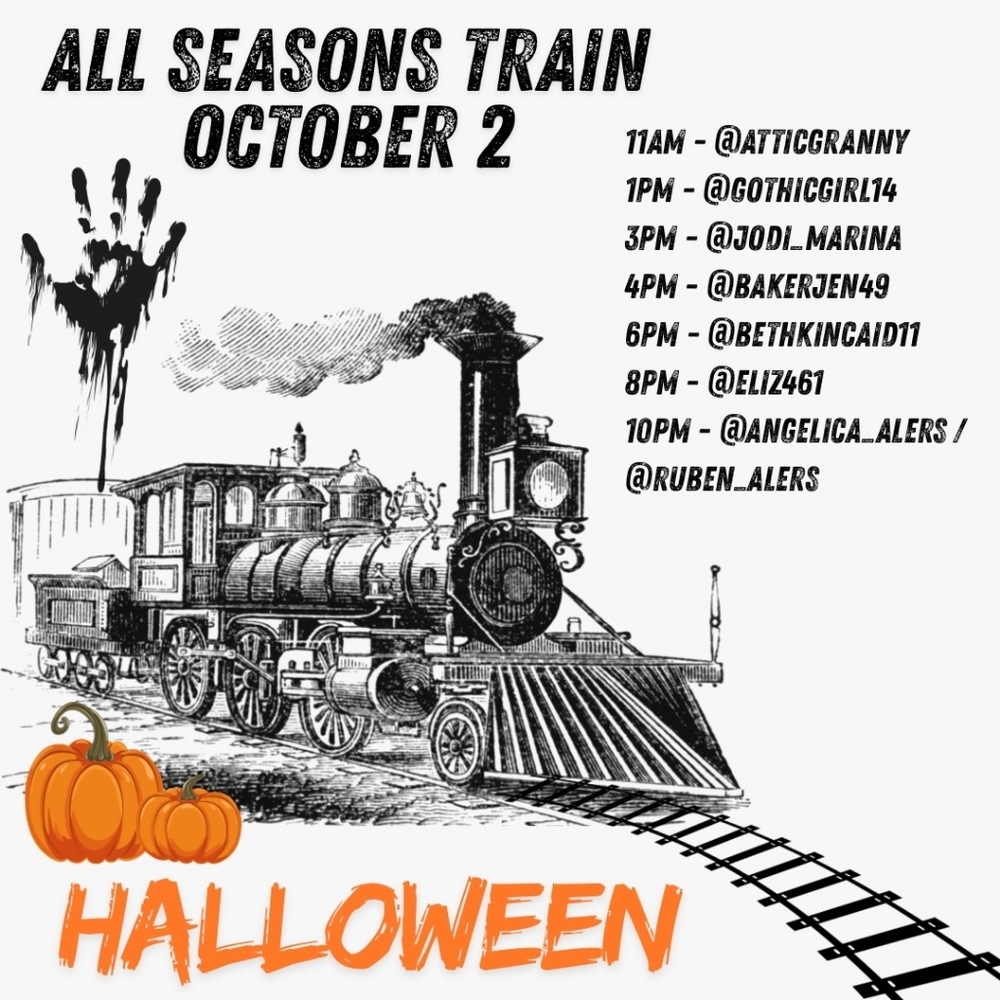 9/3 Fall In Love With Fall Seasons Train - Picture 11 of 11